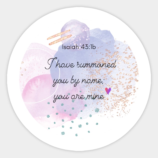 Bible verse - Christian gift Sticker by S K